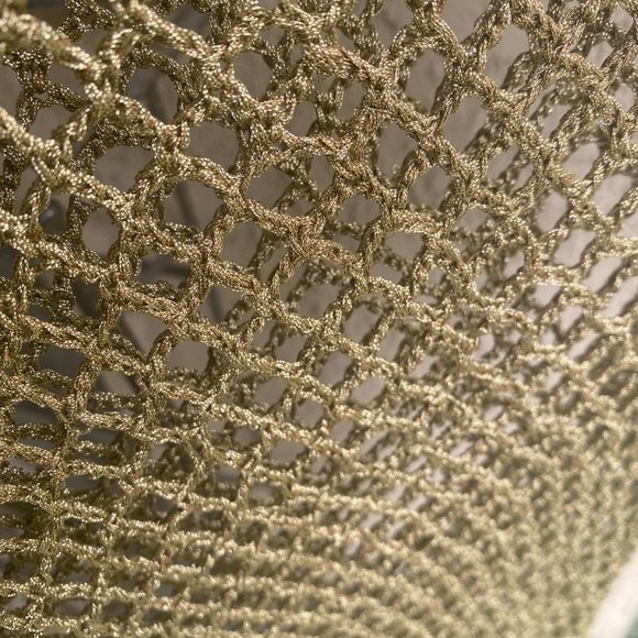 Bronze mesh short sleeved top - Picture 11 of 13